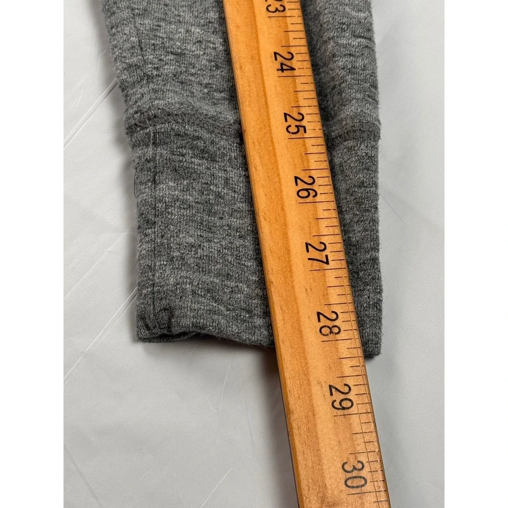 Nike Gym Vintage Full Zip Hoodie‎ Heather Gray Just Do It Womens Small Athletic